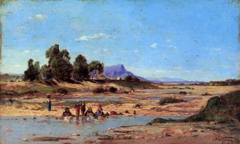 保羅 卡米爾 吉穀 Washerwomen 保羅 卡米爾 吉穀 Washerwomen